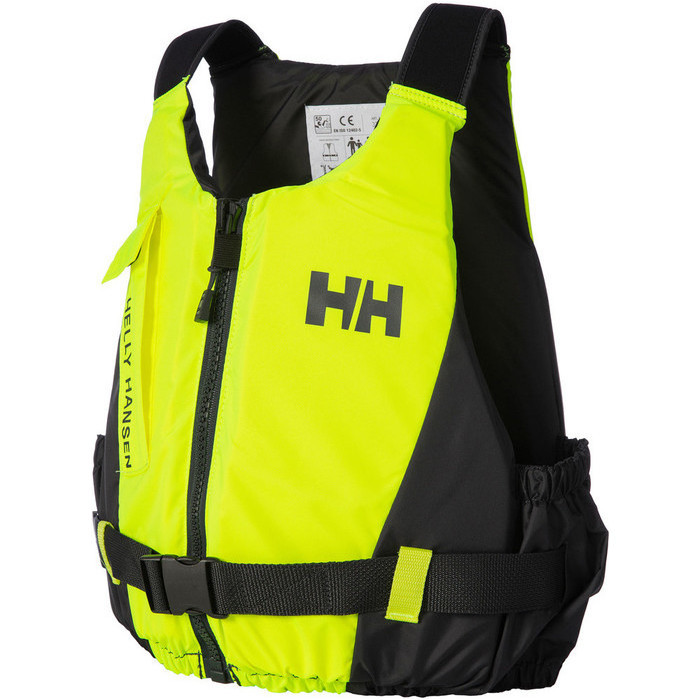 2024 Helly Hansen 50n Rider Weste / Schwimmhilfe 33820 - Fluro Gelb